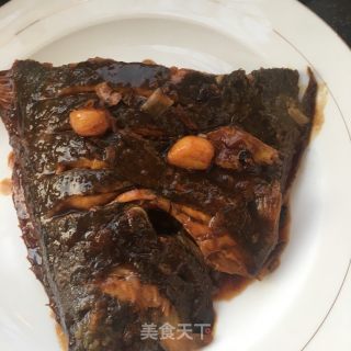 Grilled Plaice Head with Garlic recipe