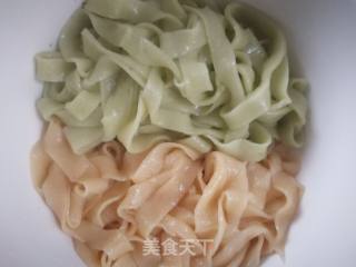 #团圆饭#two-color Noodles recipe