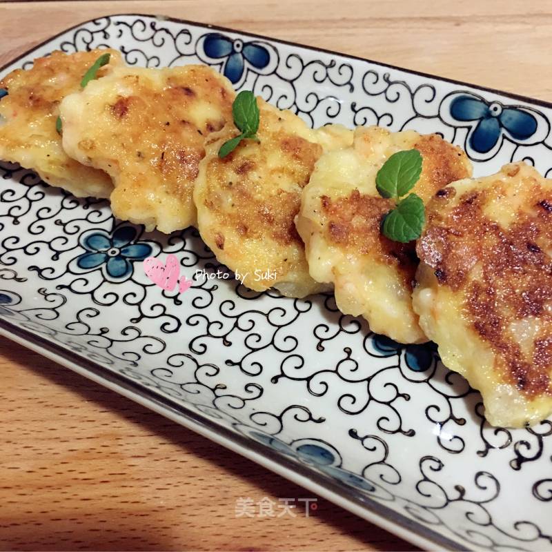 Pan-fried Shrimp Cake recipe