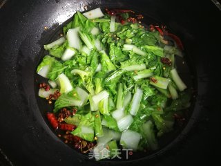 Stewed Vermicelli with Cordyceps Flower and Chinese Cabbage recipe