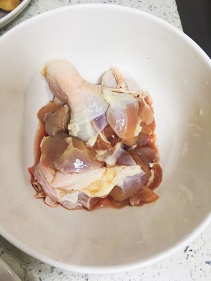 The Delicious Yellow Chicken Stew that Exploded in Place recipe