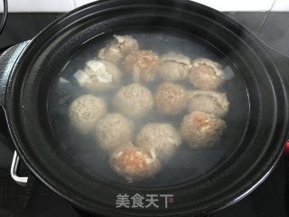 Water Chestnut Meatball Soup recipe