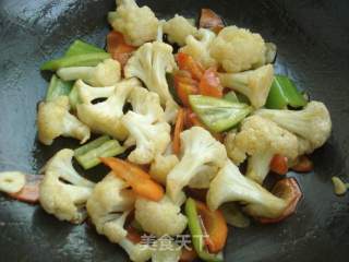 Oyster Sauce Cauliflower recipe