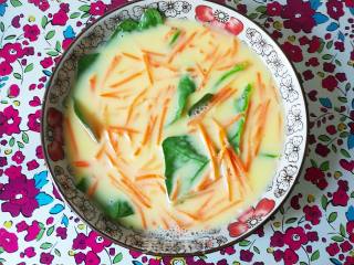 Vegetable Steamed Egg recipe