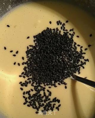 Black Sesame Omelet recipe