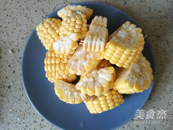 Corn and Yam Spare Ribs Seafood Soup recipe