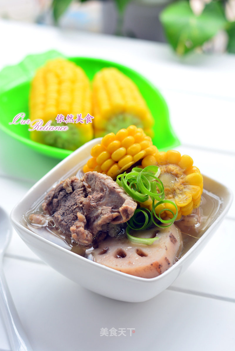Autumn Anti-dryness Decoction-big Bone Lotus Root and Corn Soup recipe