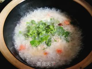 Shepherd's Purse and Rice Porridge recipe