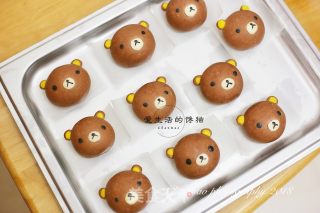 Rilakkuma Bean Paste Bun recipe