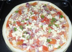 Microwave Oven Pizza recipe
