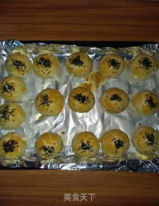 Egg Yolk Crisp-winning Work of Lezhong Colorful Summer Baking Competition recipe
