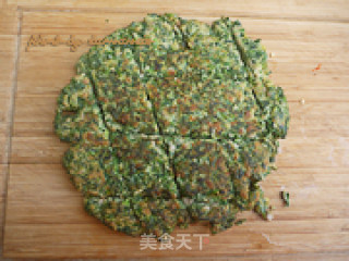 Shepherd's Purse Minced Meat Omelette recipe