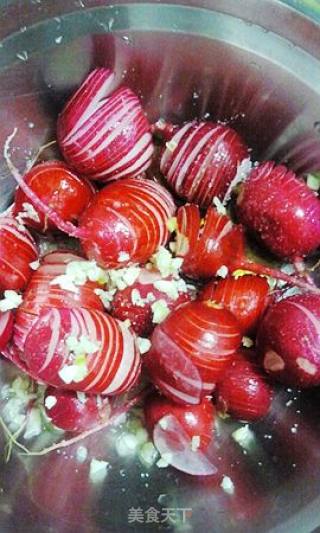 Sweet and Sour Cherry Radishes recipe