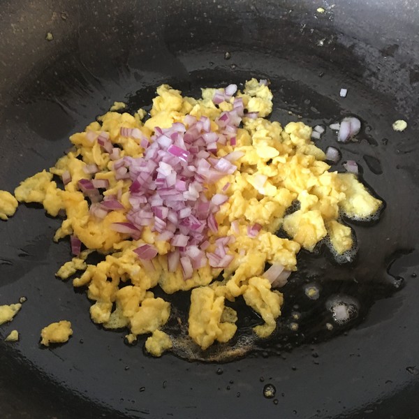 Colorful Shrimp Fried Rice recipe