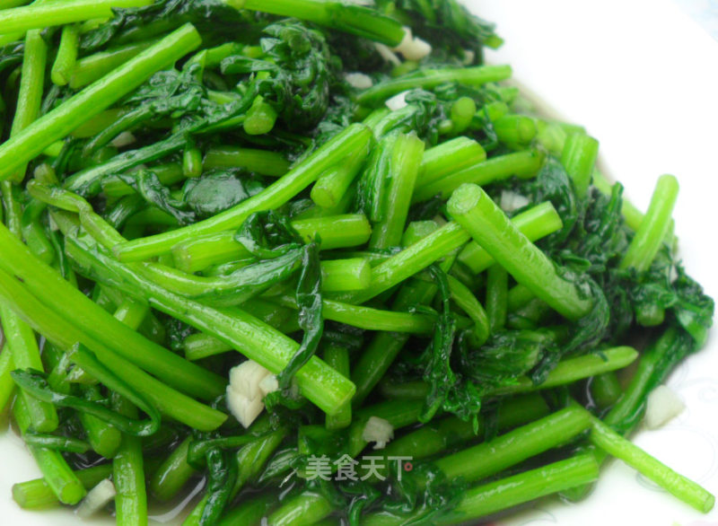 Stir-fried Chrysanthemum recipe