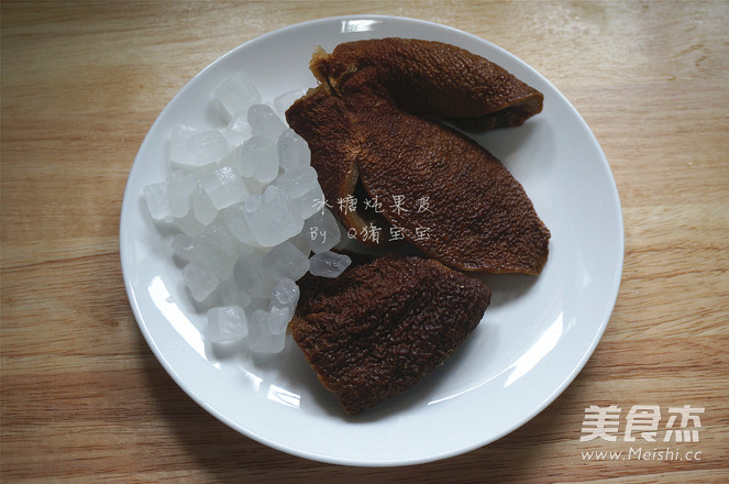Cough Relieving Magic Weapon: Rock Sugar Stewed Peel recipe