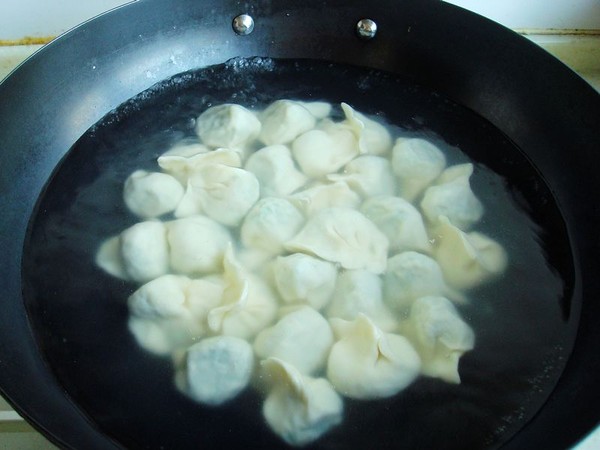 Leek and Fish Dumplings recipe