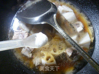 Pork Ribs Roasted Lotus Root recipe