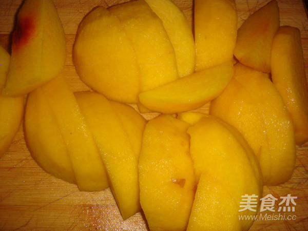 Yellow Peach Season Ying Gezhi Iced Syrup Yellow Peach recipe