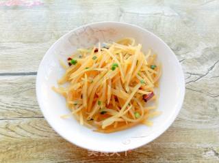 Hot and Sour Fried Potato Shreds recipe