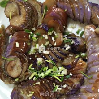 Homemade Eggplant with Minced Meat (panlong Eggplant) recipe