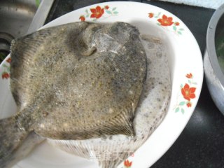 Braised Turbot with Scallions recipe