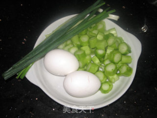 Fried Rice with Choy Sum and Egg recipe