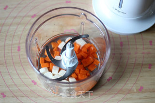 Carrot and Yam Steamed Cake---nutritious and Healthy Baby Food recipe