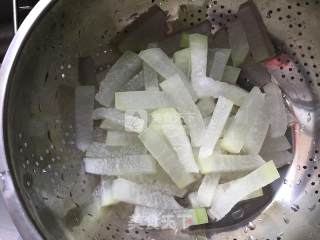Orange Juice Lemon Winter Melon Strips recipe
