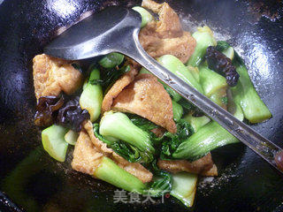 Stir-fried Vegetables with Black Fungus and Big Oil recipe