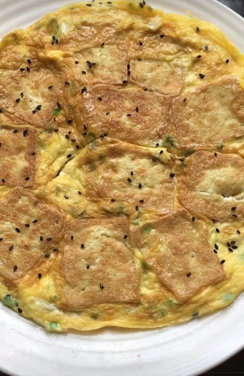 Egg Tofu Cake recipe