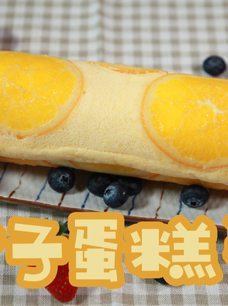 Orange Cake Roll recipe