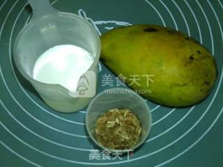 Rye Mango Milk Drink recipe