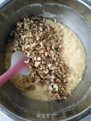 #the 4th Baking Contest and is Love to Eat Festival #banana Walnut Muffin recipe