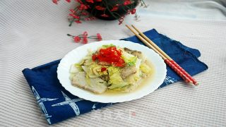 Stewed Sea Fish with Cabbage recipe