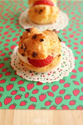 # Fourth Baking Contest and is Love to Eat Festival# Strawberry Sandwich Puffs recipe