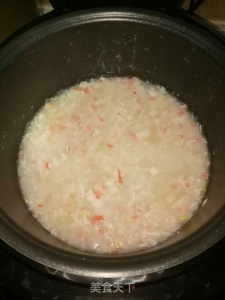 Crab Meat Congee recipe
