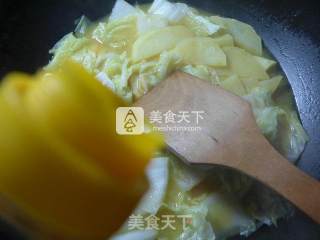 Curry Potatoes and Cabbage recipe