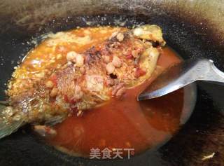 【broiled Crucian Carp】 recipe