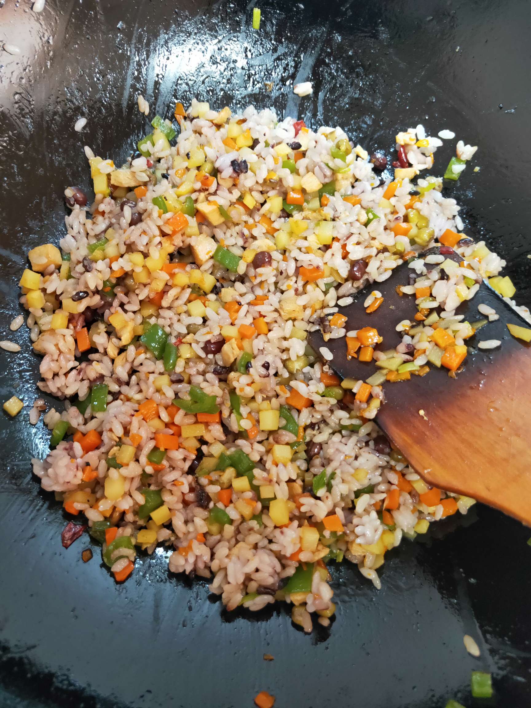 Eight Treasures Fried Rice recipe