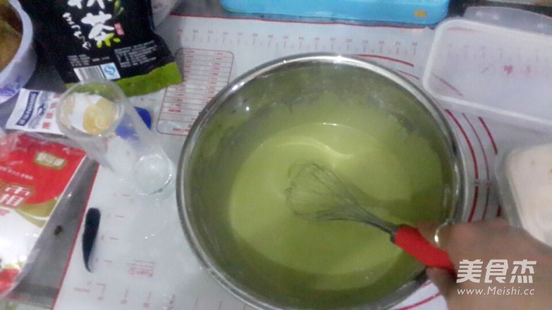 Matcha Glutinous Rice Cake recipe