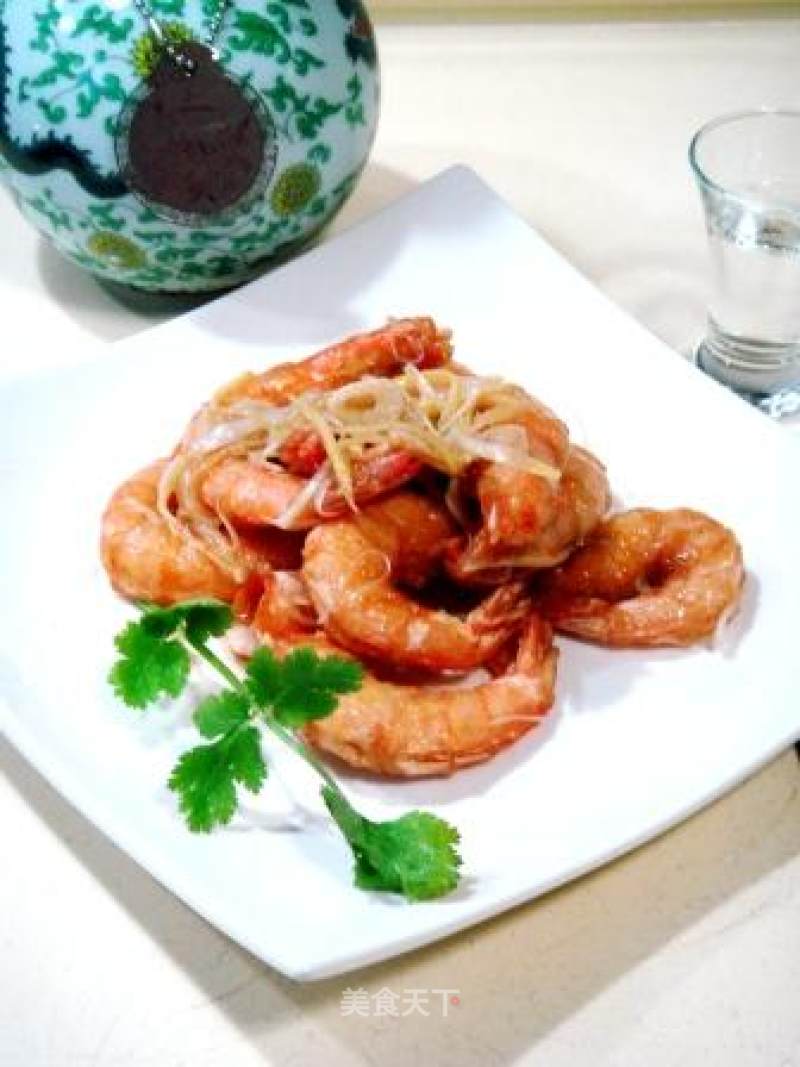 Enjoy The Classic Delicacy of Shandong Cuisine "fried and Cooked Prawns" recipe