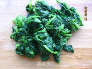 Spinach Haihong Egg Flower Soup recipe