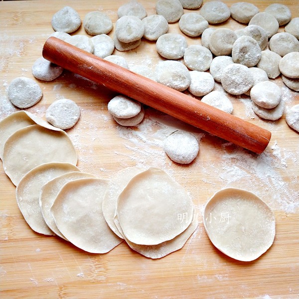 Dandelion Lamb Dumplings recipe