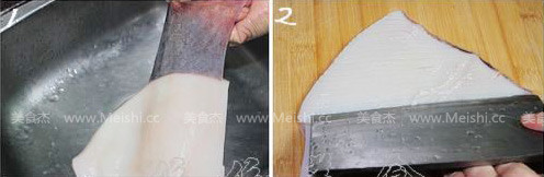 Sauce Fried Squid recipe