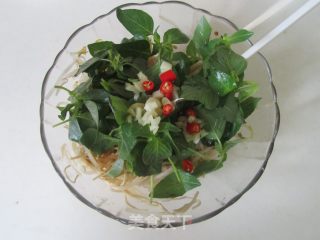 Nepeta Bean Sprouts Mixed with Dried Shreds recipe