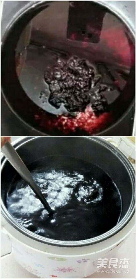 Black Rice and Red Date Congee recipe