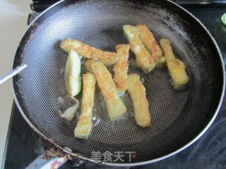 Eggplant Strips in Tomato Sauce recipe