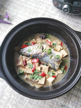 Stewed Spanish Mackerel in Casserole recipe