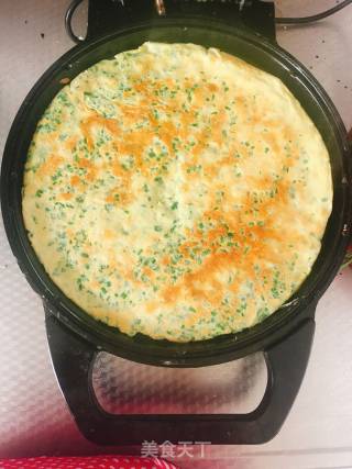 Leek Egg Pancake recipe